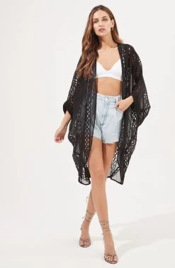 Blythe Cover Up 11 Blythe Cover Up -Chic Outfit Shop AMB J91605 96 BLACK 2