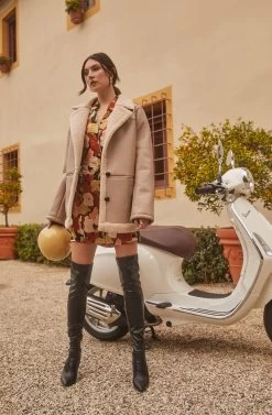 Francine Faux Leather Shearling Jacket 15 Francine Faux Leather Shearling Jacket -Chic Outfit Shop ASTR FALL22 PT2 0343