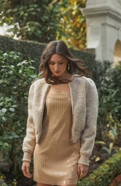 Stacy Faux Fur Jacket -Chic Outfit Shop ASTR FALL22 PT2 1494