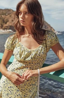 Caprice Floral Midi Dress 13 Caprice Floral Midi Dress -Chic Outfit Shop ASTR SUM20 D1 0895