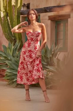 Josiane Floral Sweetheart Midi Dress -Chic Outfit Shop ASTR SUMMER23 1605 fdc4cf85 7094 439d 9c93 fd1088e49d4d