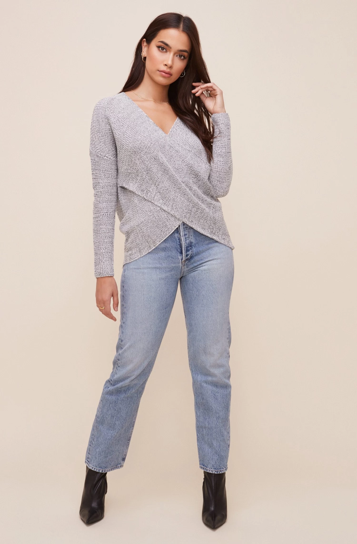 Wrap Front Sweater 6 Wrap Front Sweater - Image 4