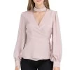 Choker Detail Wrap Top