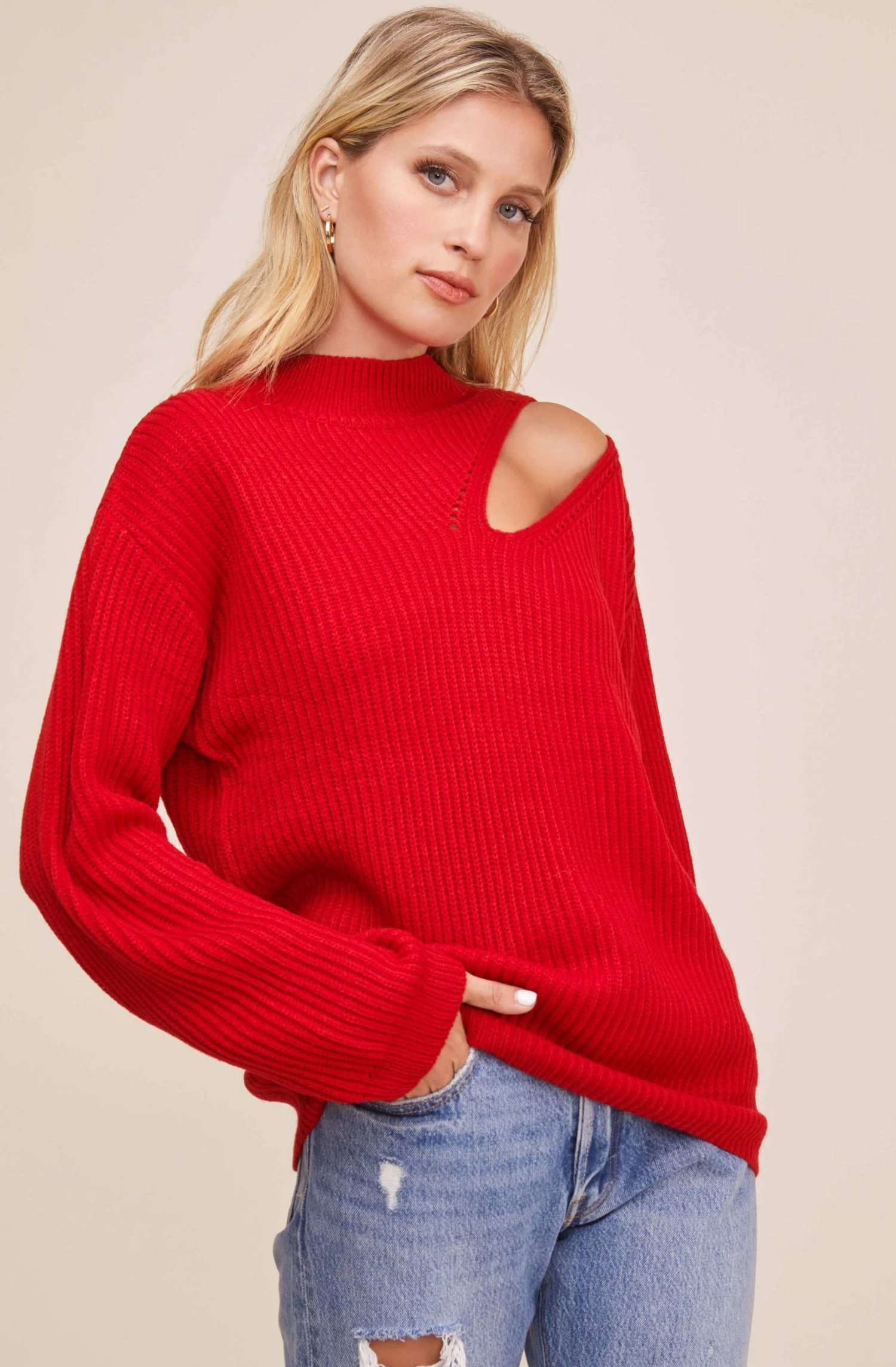 Cutout Turtleneck Sweater 15 Cutout Turtleneck Sweater - Image 13