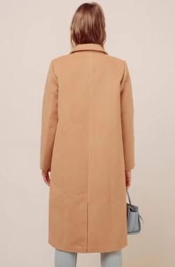 Jeane Coat -Chic Outfit Shop AT15904 CAMEL 4