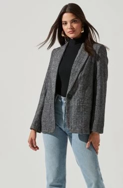 One Button Blazer