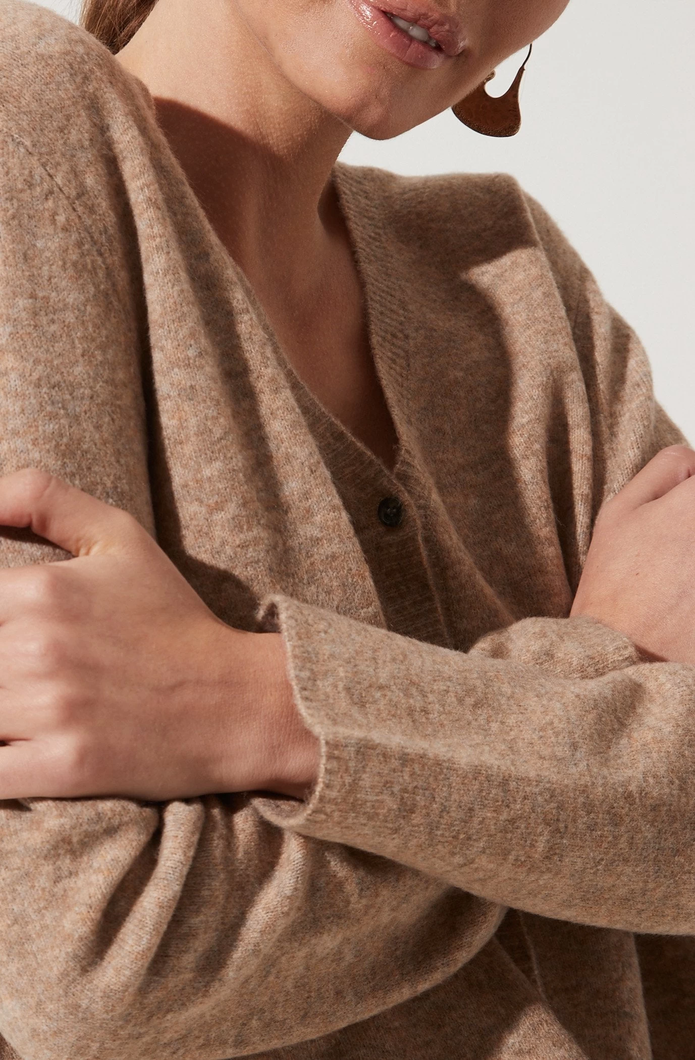 Long Sleeve Button Front Cardigan 6 Long Sleeve Button Front Cardigan - Image 4