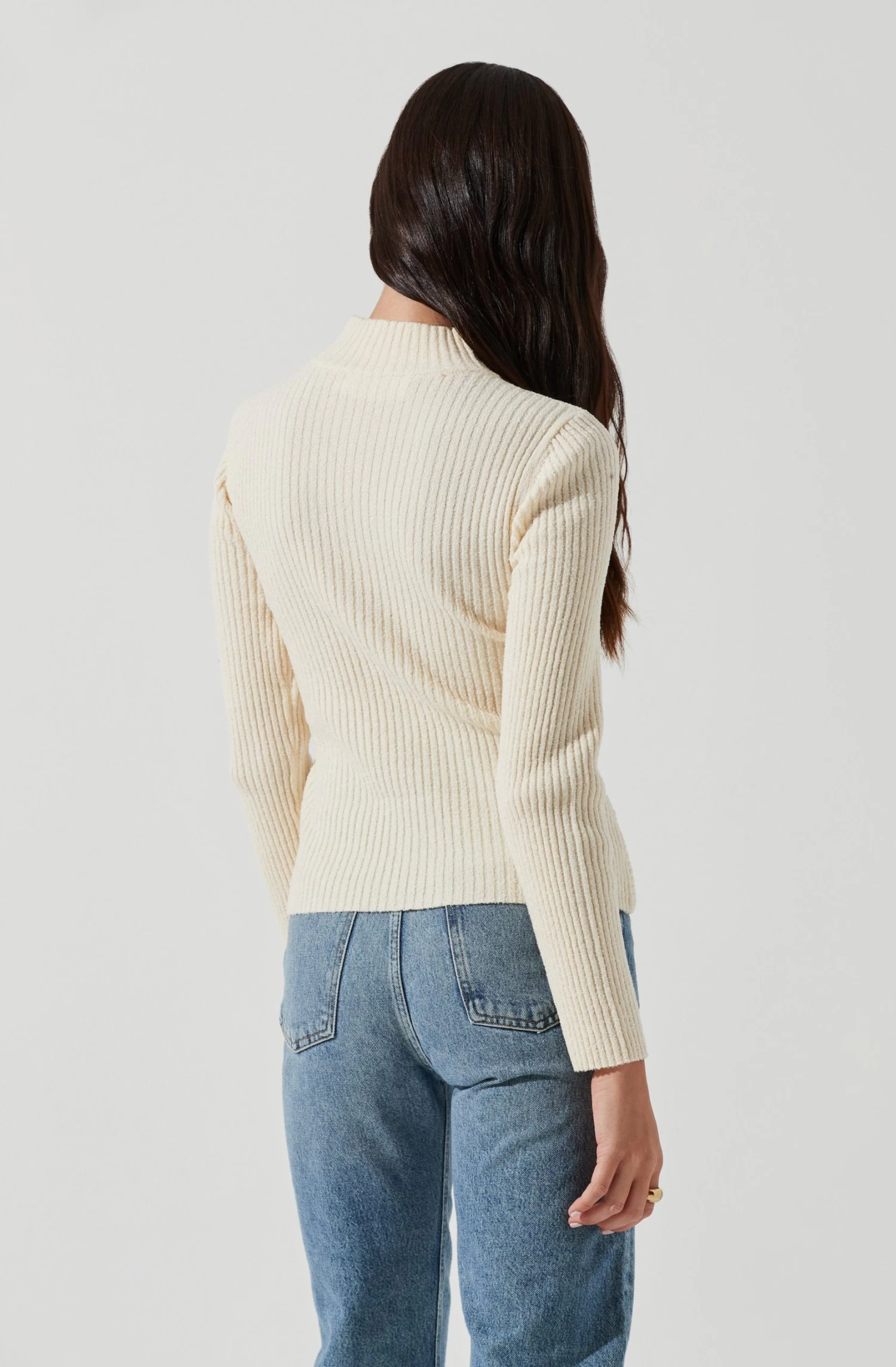 Mock Neck Cross Front Sweater 20 Mock Neck Cross Front Sweater - Image 18