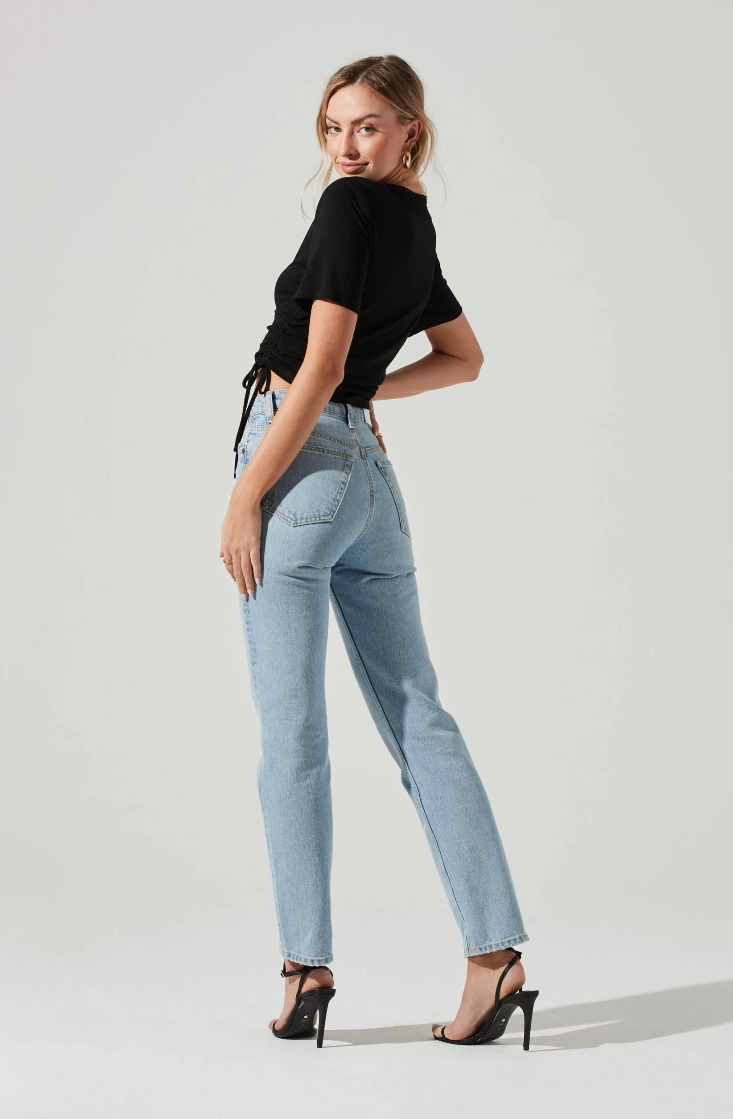 Cinched Side Crop Tee 6 Cinched Side Crop Tee - Image 4