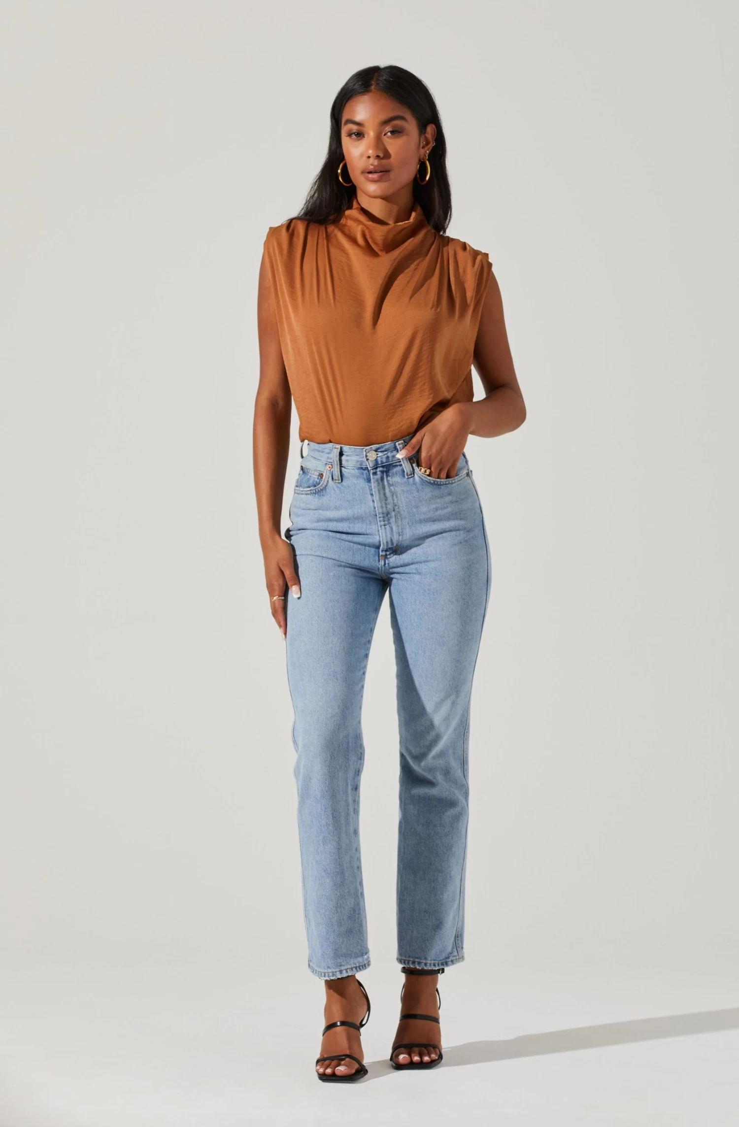 Cowl Neck Sleeveless Top 14 Cowl Neck Sleeveless Top - Image 12