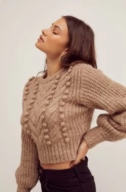 Tina Pom Pom Sweater 28 Tina Pom Pom Sweater -Chic Outfit Shop FallSweaters 0048
