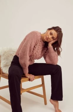 Tina Pom Pom Sweater 34 Tina Pom Pom Sweater -Chic Outfit Shop FallSweaters 0067