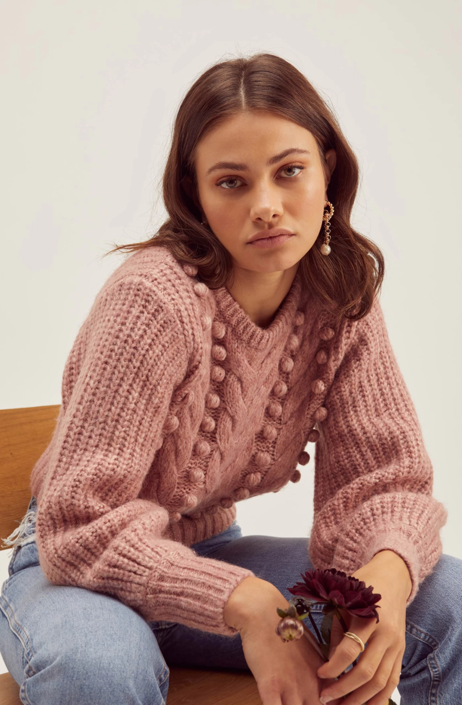 Tina Pom Pom Sweater 13 Tina Pom Pom Sweater - Image 11