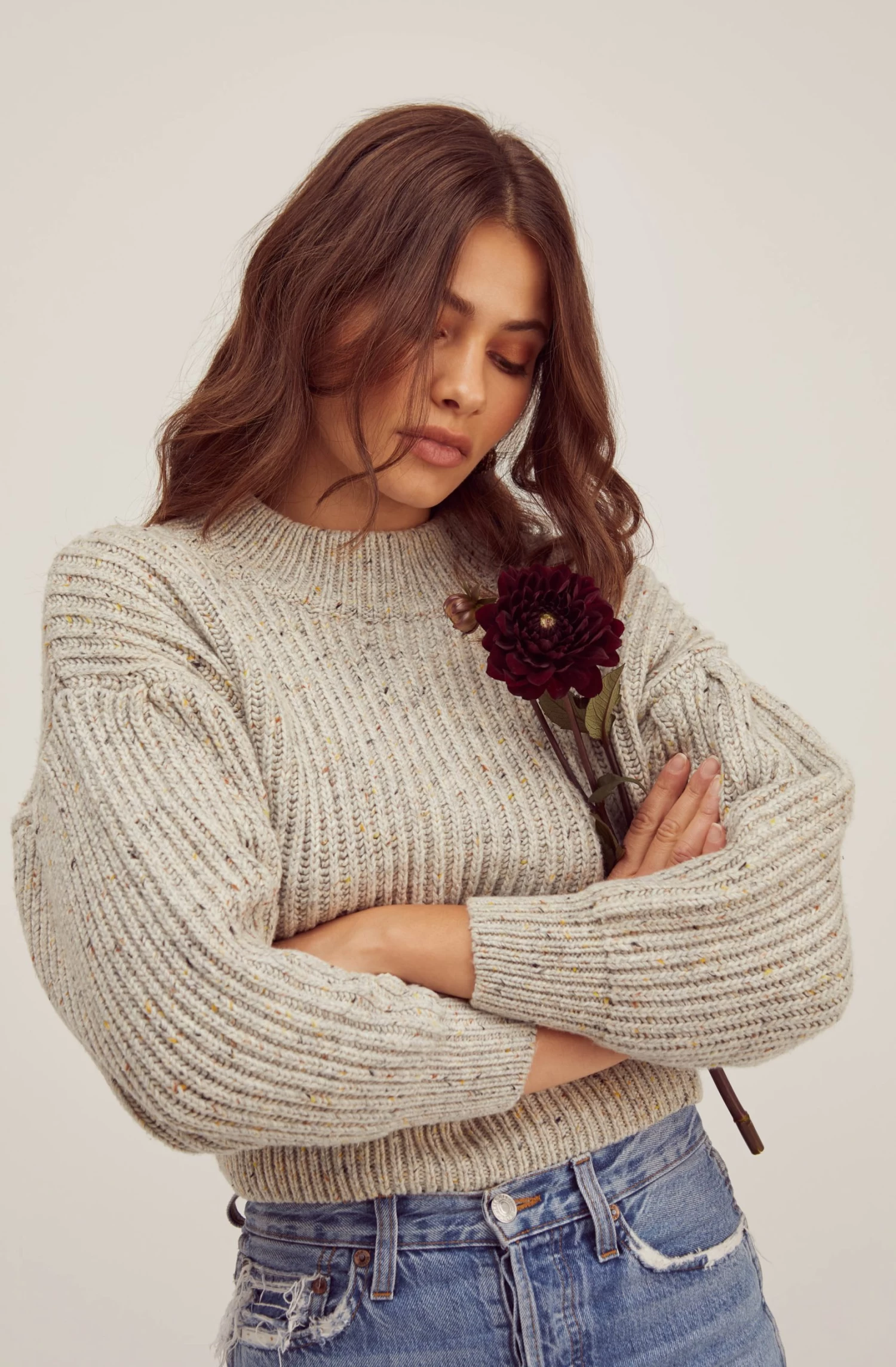 Regis Mock Neck Sweater 3 Regis Mock Neck Sweater