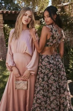 Floral Ruffle Cutout Maxi Dress 13 Floral Ruffle Cutout Maxi Dress -Chic Outfit Shop LOOK 20 2902