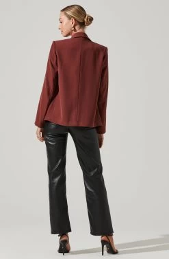 Blazer Jacket -Chic Outfit Shop LT17376 FCI GARNET 6