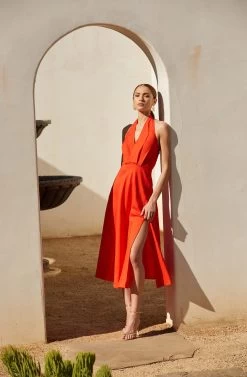 Keava Halter Midi Dress 23 Keava Halter Midi Dress -Chic Outfit Shop MAY SummerWeddingRefresh 5.4 7334